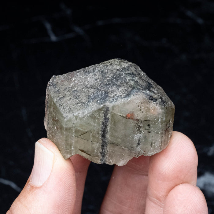 Phenakite 75.42 g 46x38mm + Emerald - InnerVision Crystals