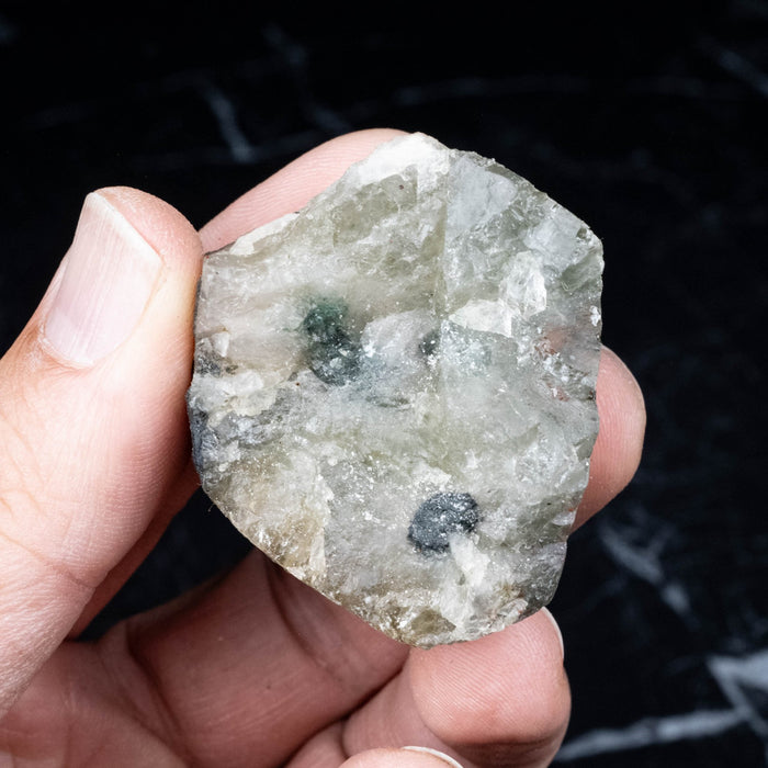 Phenakite 75.42 g 46x38mm + Emerald - InnerVision Crystals