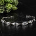 Phenakite Bracelet 11.50 carats 7" .925 Silver - InnerVision Crystals