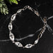 Phenakite Bracelet 11.50 carats 7" .925 Silver - InnerVision Crystals