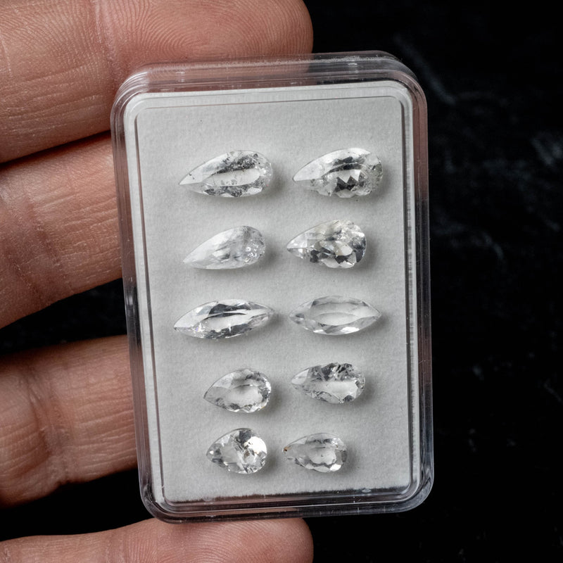 Phenakite Gemstones 13.20 ct Wholesale Lot - InnerVision Crystals