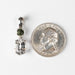 Phenakite + Moldavite Pendant 3.3 ct 27x8mm - InnerVision Crystals