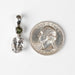 Phenakite + Moldavite Pendant 3.5 ct 27x8mm - InnerVision Crystals