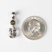 Phenakite + Moldavite Pendant 3.7 ct 27x8mm - InnerVision Crystals