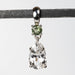 Phenakite + Moldavite Pendant 4.30 ct 30x9mm - InnerVision Crystals