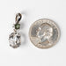 Phenakite + Moldavite Pendant 4.6 ct 29x9mm - InnerVision Crystals