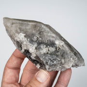 Phenakite on Smoky Quartz - Mt Antero, CO 335 g 127x55mm DT Self Healed - InnerVision Crystals