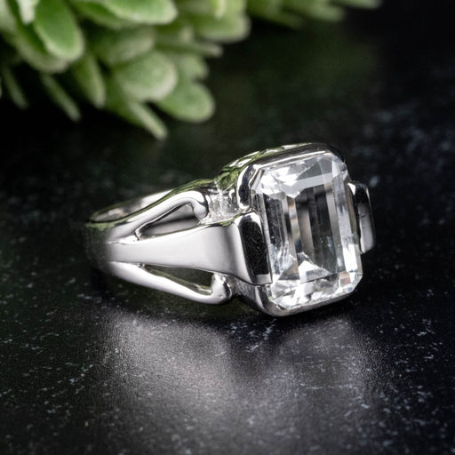 Phenakite Ring 11.5x8mm 4.30 ct Size 9.25 - InnerVision Crystals