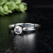 Phenakite Ring 4.5mm 0.36 ct Size 8 - InnerVision Crystals
