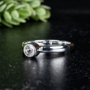 Phenakite Ring 4.5mm 0.37 ct Size 7 - InnerVision Crystals