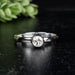 Phenakite Ring 4.5mm 0.38 ct Size 8 - InnerVision Crystals