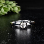 Phenakite Ring 4.5mm 0.38 ct Size 9 - InnerVision Crystals