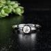 Phenakite Ring 4.5mm 0.39 ct Size 9 - InnerVision Crystals