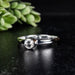 Phenakite Ring 4.5mm 0.39 ct Size 9 - InnerVision Crystals