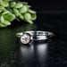 Phenakite Ring 4.5mm 0.40 ct Size 9 - InnerVision Crystals