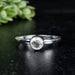 Phenakite Ring 5mm 0.52 ct Size 8 - InnerVision Crystals