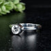 Phenakite Ring 5mm 0.52 ct Size 8 - InnerVision Crystals