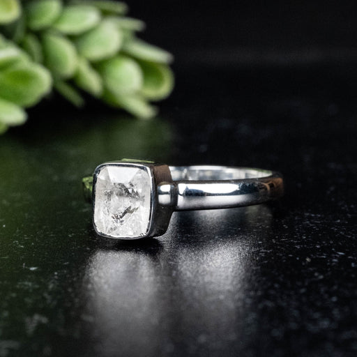 Phenakite Ring 6.5x5.5mm 0.86 ct Size 7 - InnerVision Crystals