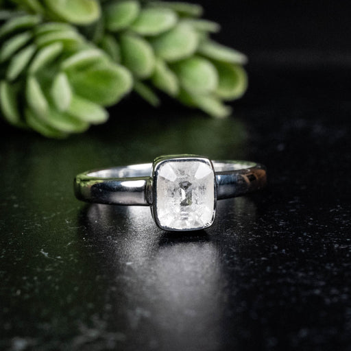 Phenakite Ring 6.5x5.5mm 0.86 ct Size 7 - InnerVision Crystals