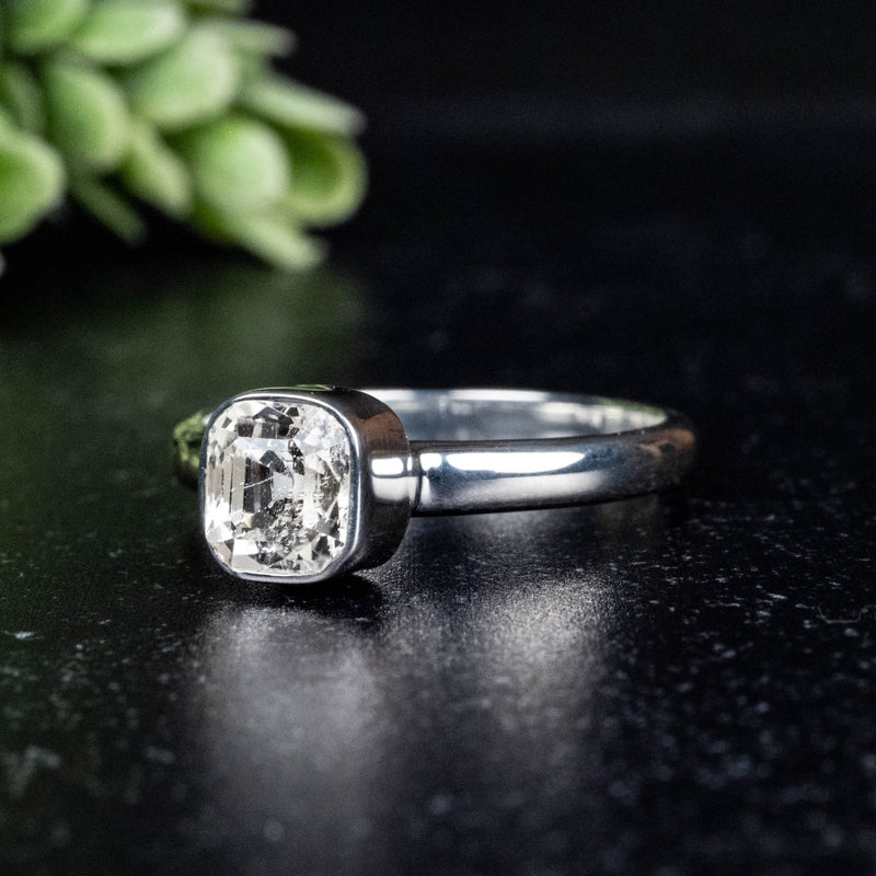 Phenakite Ring 6.5x5.5mm 1.50 ct Size 8 - InnerVision Crystals