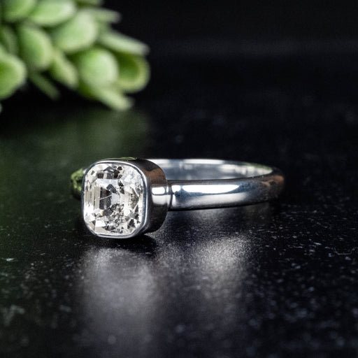 Phenakite Ring 6.5x5.5mm 1.50 ct Size 8 - InnerVision Crystals