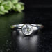 Phenakite Ring 6mm 0.66 ct Size 8 - InnerVision Crystals
