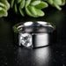 Phenakite Ring 6mm 0.70 ct Size 6.5 - InnerVision Crystals