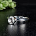 Phenakite Ring 6mm 0.73 ct Size 8 - InnerVision Crystals