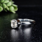 Phenakite Ring 6mm 0.84 ct Size 8 - InnerVision Crystals