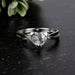 Phenakite Ring 6mm 1 ct Size 7.5 - InnerVision Crystals