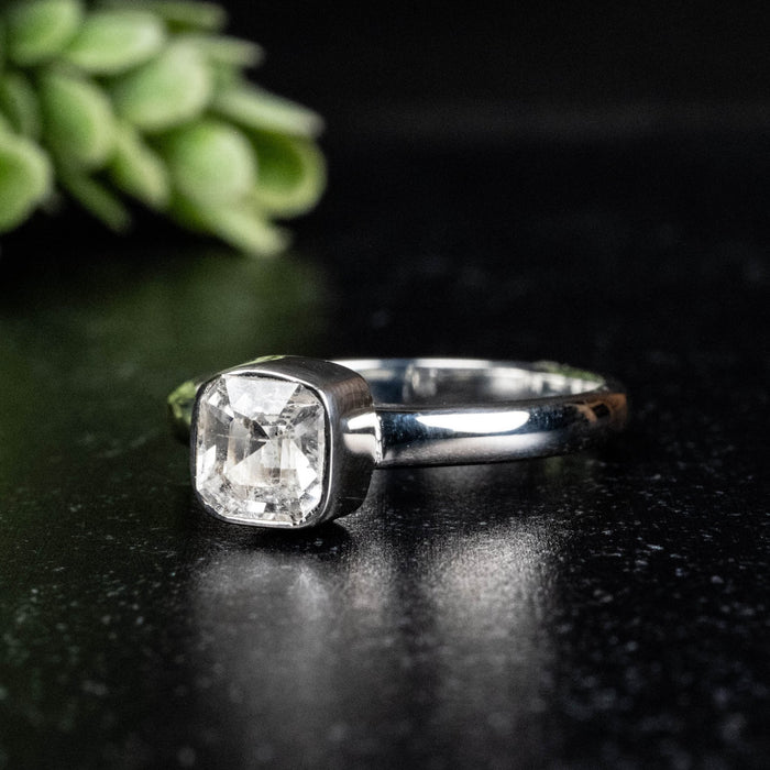 Phenakite Ring 6x5.5mm 1.29 ct Size 8 - InnerVision Crystals