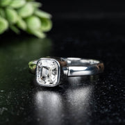 Phenakite Ring 6x5mm 0.77 ct Size 7 - InnerVision Crystals