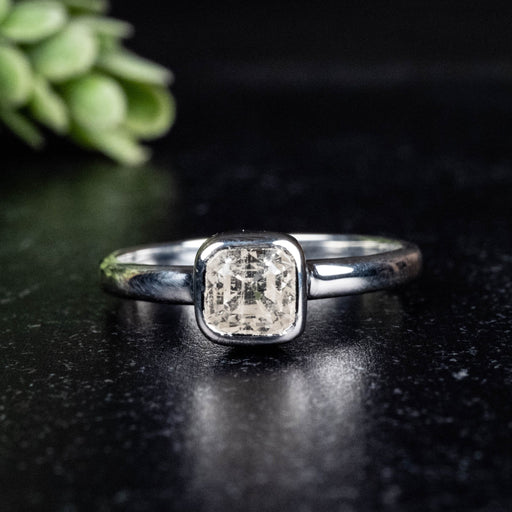 Phenakite Ring 6x5mm 1.10 ct Size 9 - InnerVision Crystals