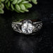 Phenakite Ring 7mm 1.35 ct Size 7.75 - InnerVision Crystals