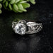 Phenakite Ring 7mm 1.35 ct Size 7.75 - InnerVision Crystals