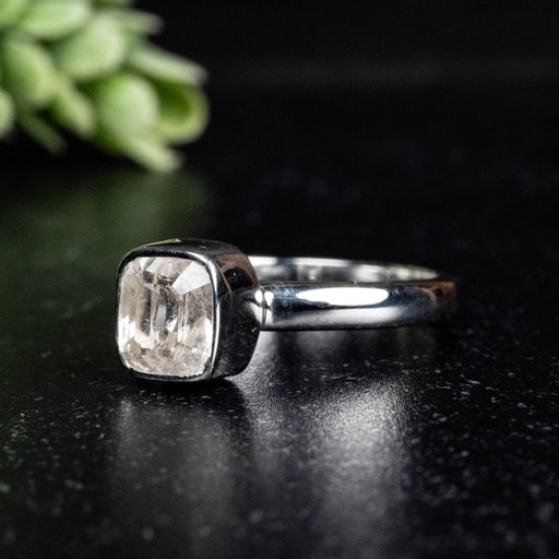 Phenakite Ring 7x6mm 1.31 ct Size 7 - InnerVision Crystals