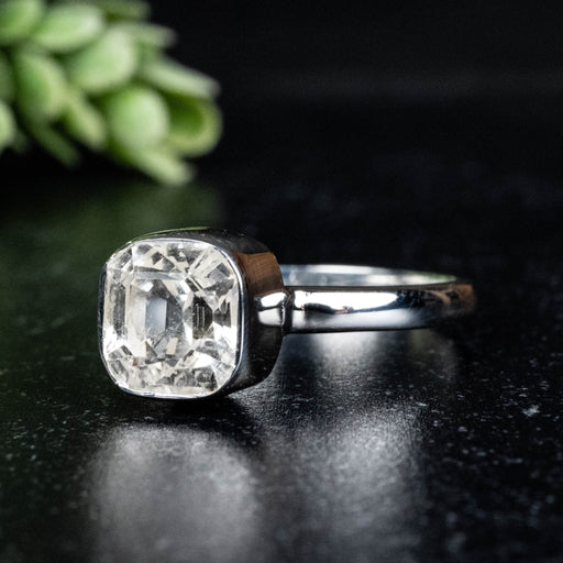 Phenakite Ring 8.5mm 2.81 ct Size 10 - InnerVision Crystals