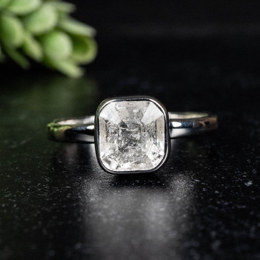 Phenakite Ring 8mm 2.51 ct Size 10 - InnerVision Crystals