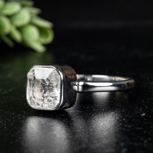 Phenakite Ring 8mm 2.51 ct Size 10 - InnerVision Crystals