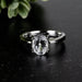Phenakite Ring 8x6mm 1.55 ct Size 6 - InnerVision Crystals