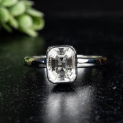 Phenakite Ring 8x6mm 1.86 ct Size 10 - InnerVision Crystals