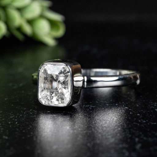 Phenakite Ring 8x7mm 2.22 ct Size 11 - InnerVision Crystals
