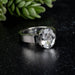 Phenakite Ring 9x7mm 1.85 ct Size 6.75 - InnerVision Crystals