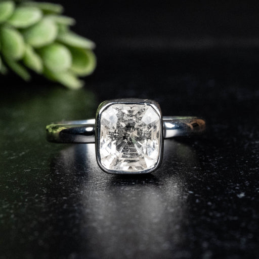 Phenakite Ring 9x7mm 2.33 ct Size 10 - InnerVision Crystals