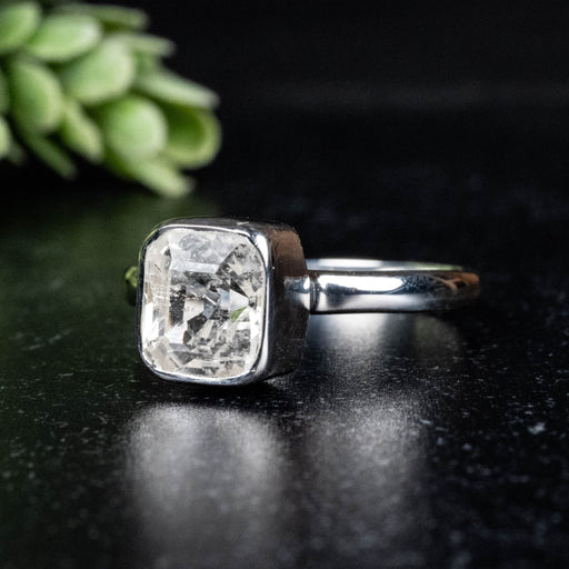 Phenakite Ring 9x7mm 2.33 ct Size 10 - InnerVision Crystals