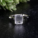 Phenakite Ring 9x7mm 3 ct Size 6.5 - InnerVision Crystals