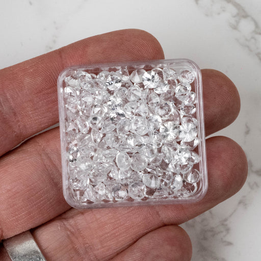 Phenakite Round Gemstone (Brazil) 3mm - 4.5mm | Wholesale Lot - InnerVision Crystals