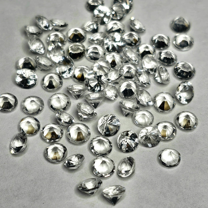 Phenakite Round Gemstone | Choose Size 3mm - 7mm - InnerVision Crystals
