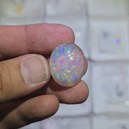 Ethiopian Opal 25 ct 24x20x9mm - InnerVision Crystals