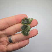 Moldavite Besednice Jezkovna 8.64 g 41x24x11mm Angel Chime A+ - InnerVision Crystals